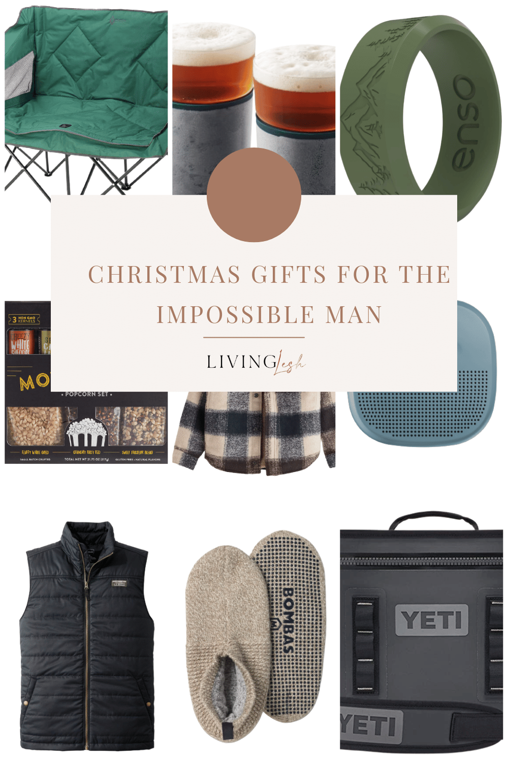 Christmas gift guide for men LivingLesh | Gifts for the Impossible Man: Gift Guide For Him